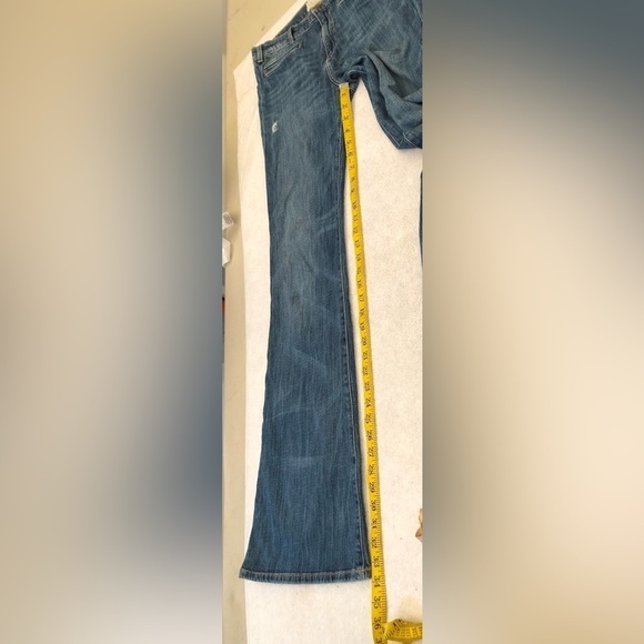 Current Elliott Charlie Pant Champion 1970s Flare Trouser Relaxed Jeans 30 - Picture 11 of 16